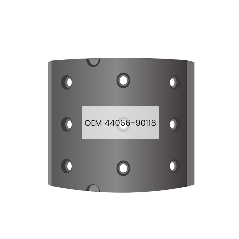 44066-90118 Brzdové obložení Auto díly brzdového systému 17mm Tloušťka pro NISSAN
