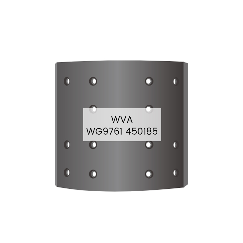 WG9761 450185 Brzdové obložení pro těžké nákladní vozy pro HOWO