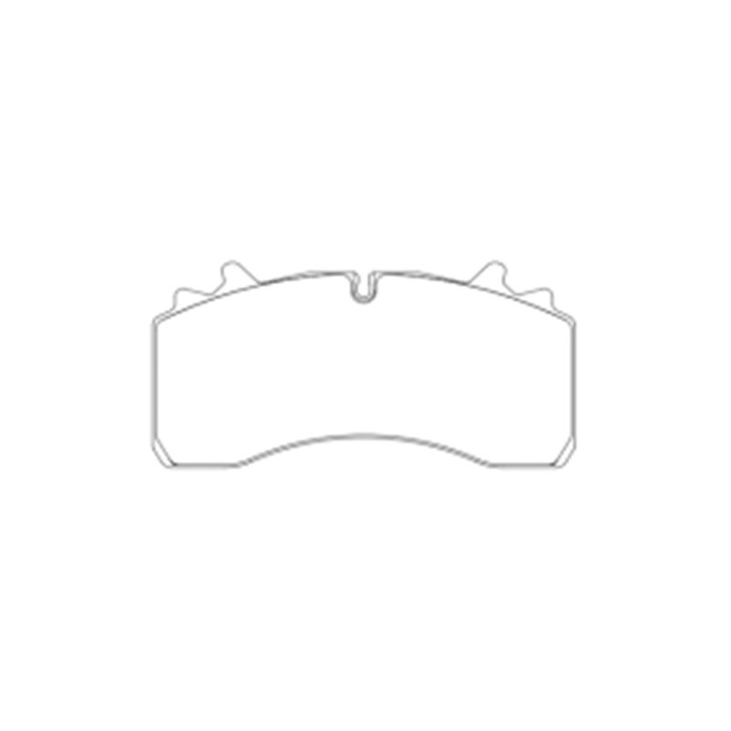 Brzdová destička nákladních automobilů 29162
